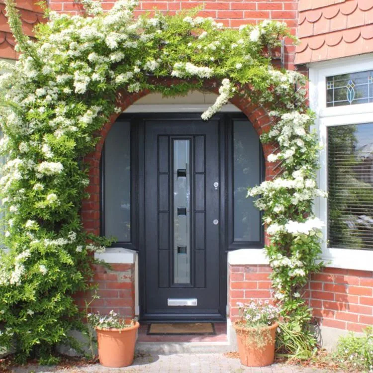 Anthracite grey Rockdoor composite door