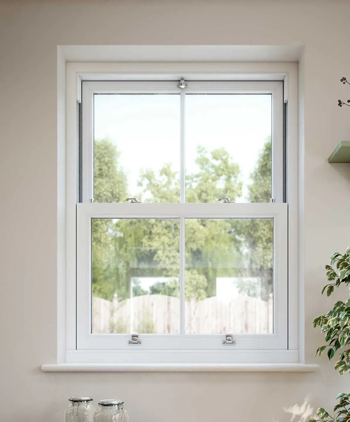 Sliding sash windows